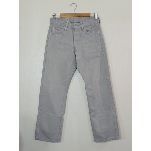 Levi's Other - Levi's 501 Button Fly Jeans Men Size 30 X 29 Stone Gray WPL 423 Vintage Y2K